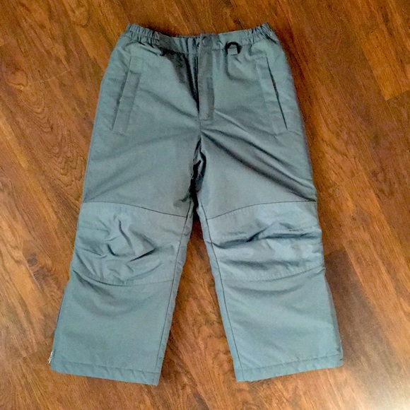 Kids Squall Waterproof Insulated Iron Knee Winter Snow Pants Lands’ End sz 6 - Picture 1 of 12